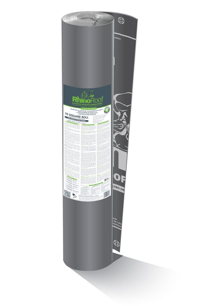 RhinoRoof Granulated Self-Adhered Underlayment