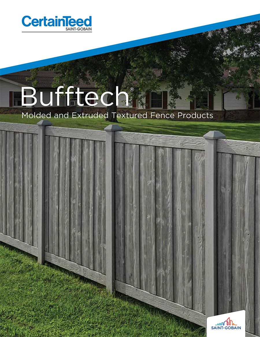 Bufftech Molded and Extruded Textured Fence Products - Capital Forest ...