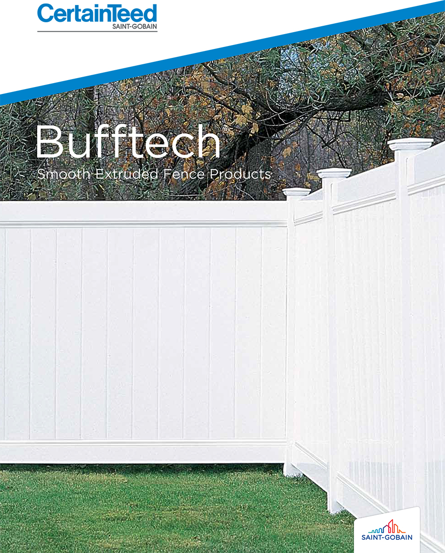 Bufftech Smooth Extruded Fence Products - Capital Forest Products
