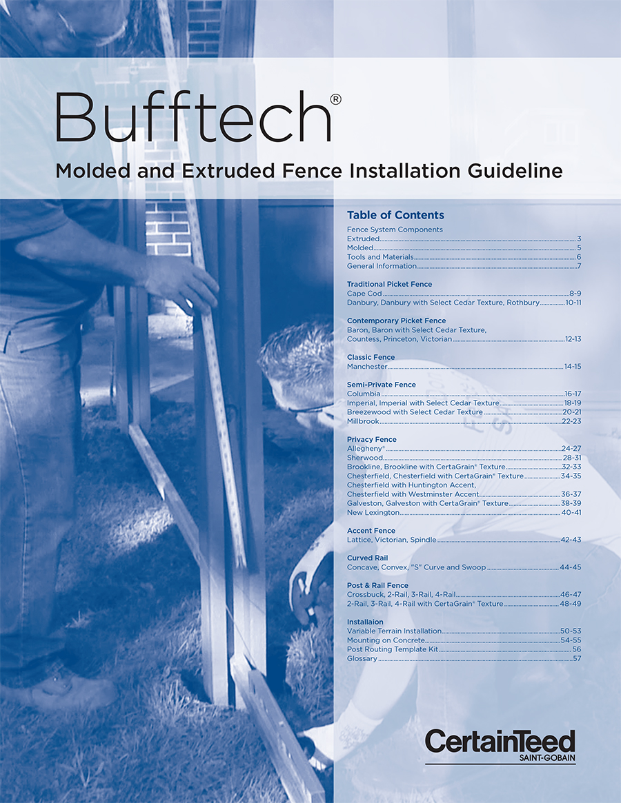 Bufftech Installation Guide - Capital Forest Products