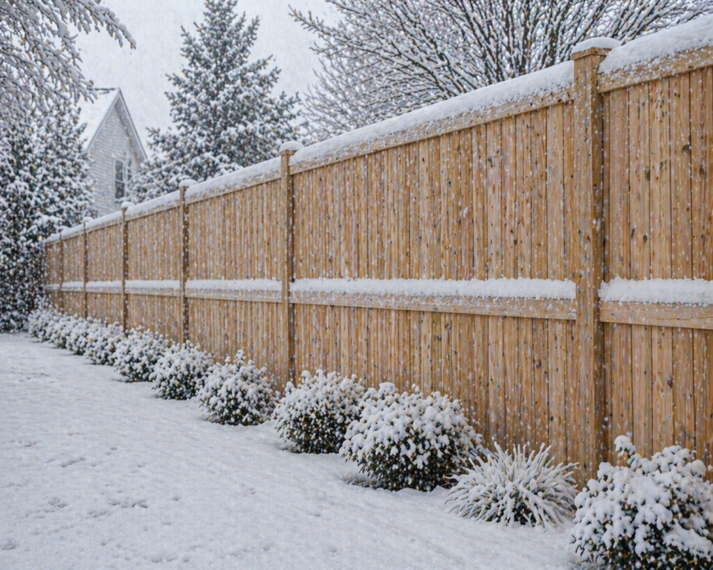 northern white cedar fencing