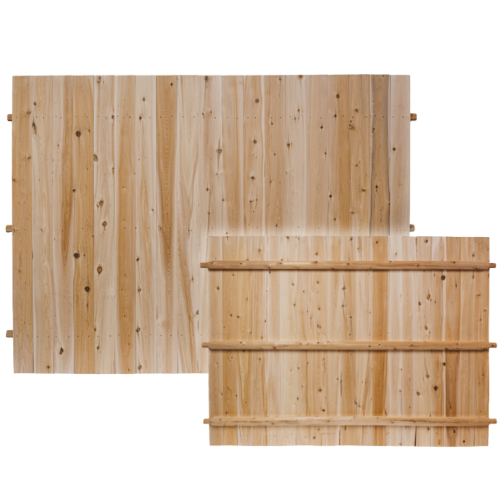 northern white cedar fencing
